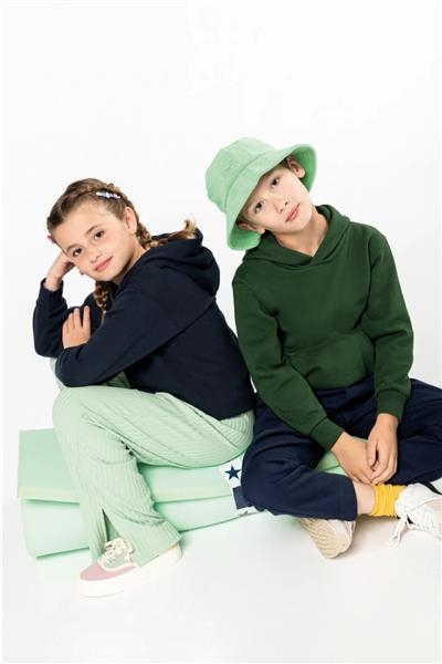 Ref: K477   Kids’ hooded sweatshirt