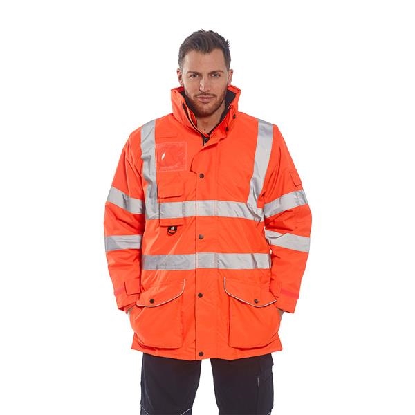 Hi-Vis 7-in-1 Verkeersjack RIS
