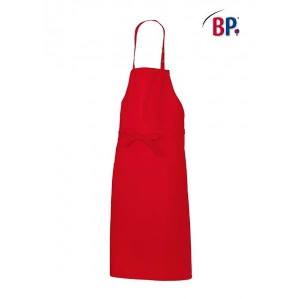 BP® Tablier à bavette long (largeur: 75 cm) rouge