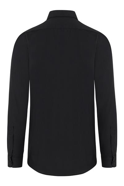 Long-Sleeve Men's Shirt Classic black S - 3XL