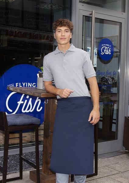Bistro Apron Basic 100 x 75 cm navy Stck