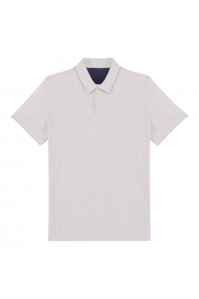 Herenpolo gerecycled - 220g COTE COEUR BRODE