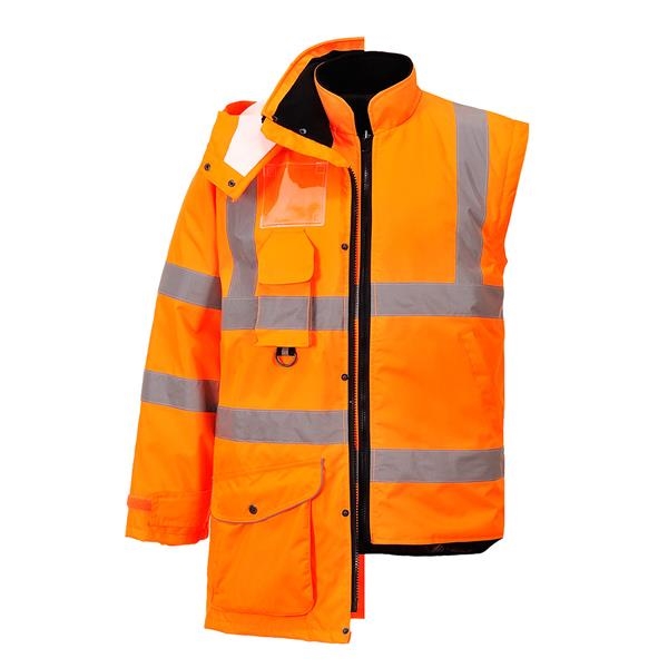Hi-Vis 7-in-1 Verkeersjack RIS