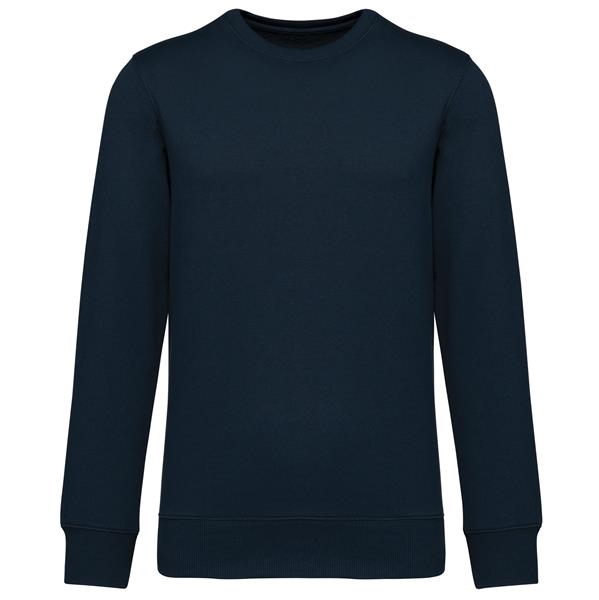 K4040 - Sweat-shirt recyclé col rond unisexe avec impression full color dos et devant