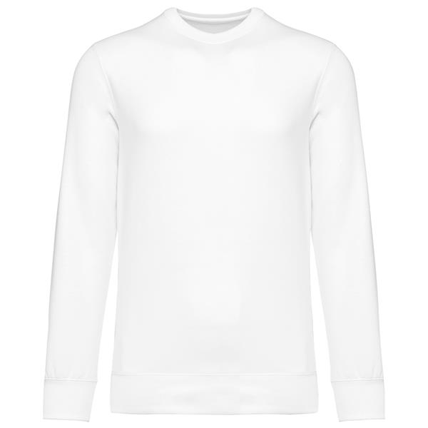 K4040 - Sweat-shirt recyclé col rond unisexe avec impression full color dos et devant