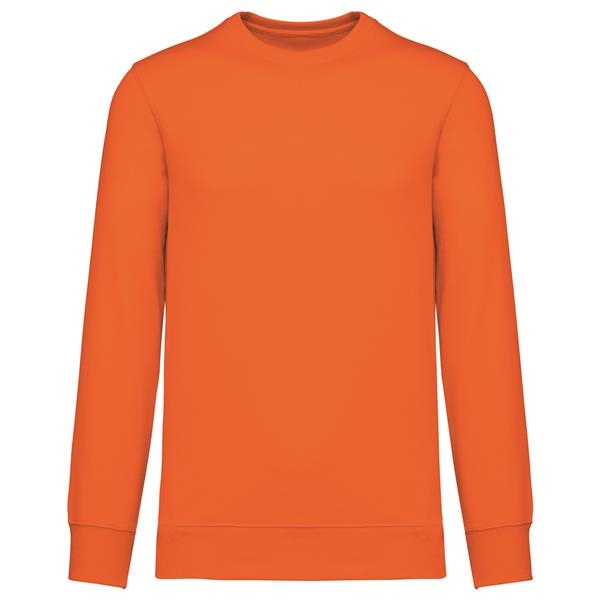 K4040 - Sweat-shirt recyclé col rond unisexe avec impression full color dos et devant