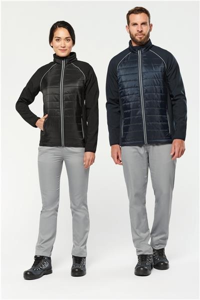 WK-6147 Veste DayToDay bi-matière unisexe