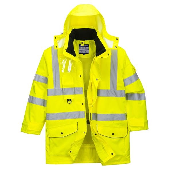 Hi-Vis 7-in-1 Verkeersjack