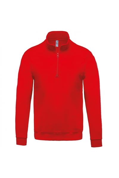 K478 - Sweat-shirt col zippé homme