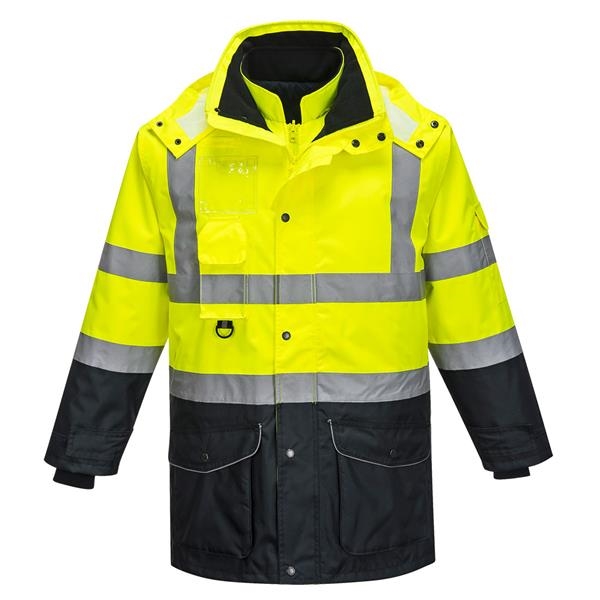 POR-S426 Parka Haute-Visibilité 7-en-1 Traffic Contrast