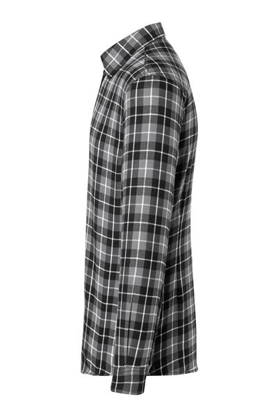 Men's Checked Shirt Urban-Flair black S - 3XL