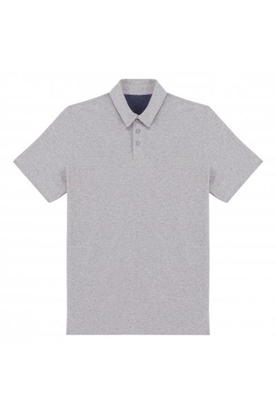 Herenpolo gerecycled - 220g COTE COEUR BRODE