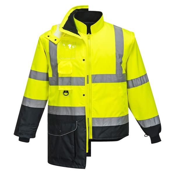 POR-S426 Parka Haute-Visibilité 7-en-1 Traffic Contrast