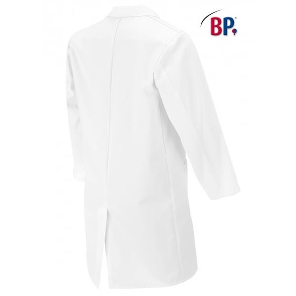Blouse blanche chimie 100 % coton La broderie texte poitrine GRATUITE
