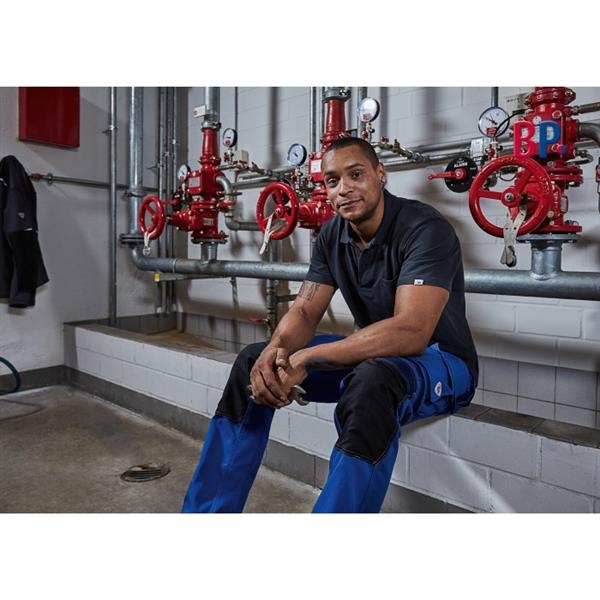 BP® Pantalon de travail bleu roi/bleu nuit