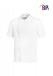 1548-400-21 Veste cuisinier manches 1/2 blanc